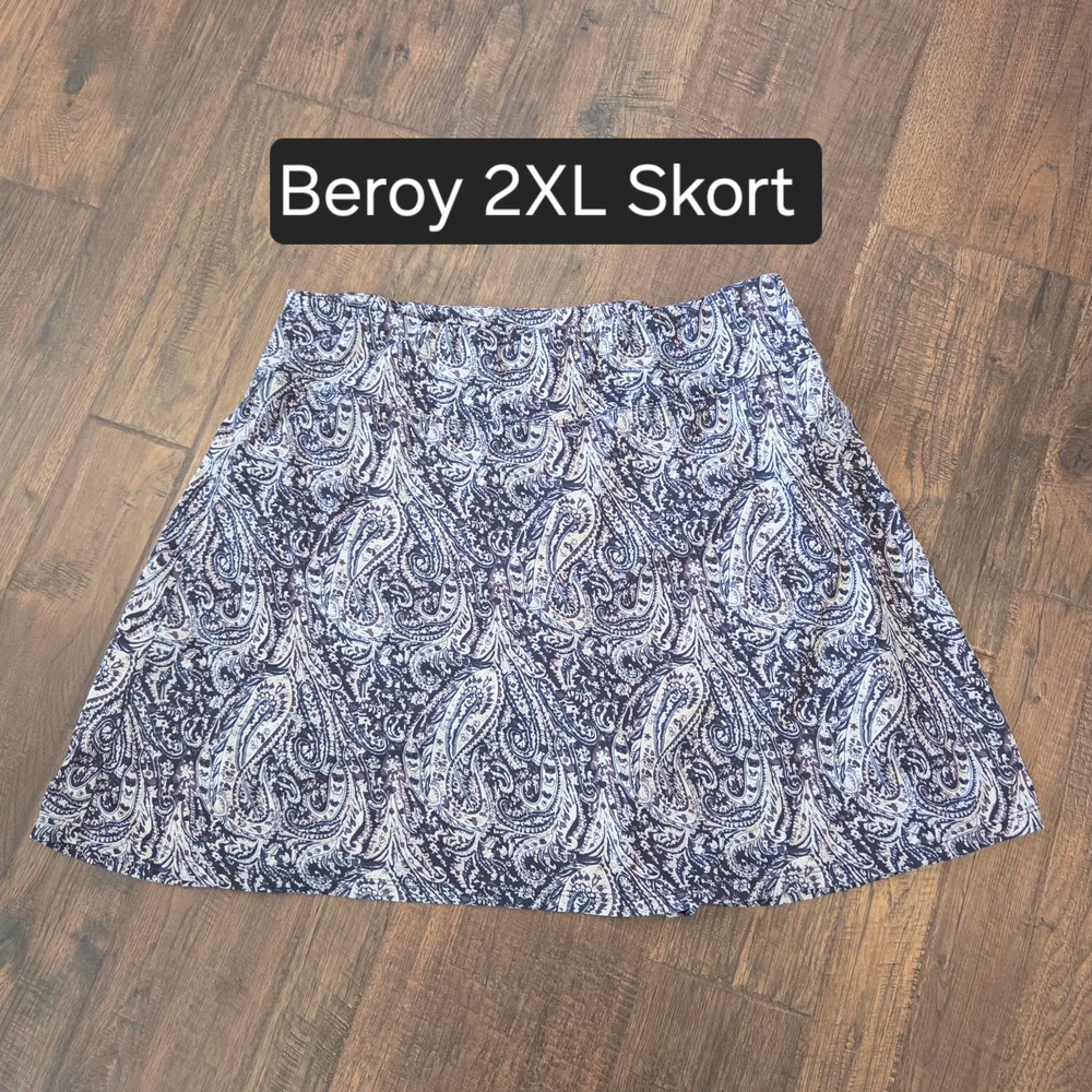 beroy Skorts Skirt Women 2XL Knee Length Athletic Skirt Ball Pocket